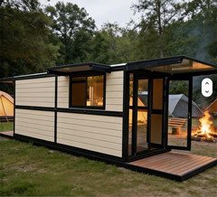 Special 20FT Container House Pod, Custom Prefab Portable Living Backyard Office