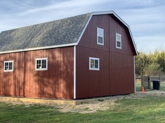 24X28 Garage Style Barn
