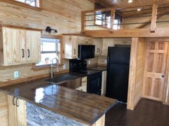 CABIN TINY HOUSE (MANY STYLES) MOVABLE PRE-FAB FOR YOUR PROPERTY/LOT PART. FURN.