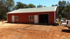 40x75x12 Steel Building Kit | Rigid Frame I-Beam | Commercial Grade