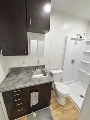 Contemporary Prefabricated Shipping Container Home 1BR 1BA Kitchen 320ft² Modern