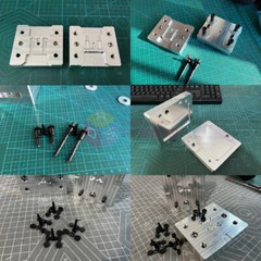 30g/50g Desktop Pneumatic Vertical Polymer Plastic Injection Molding Machine