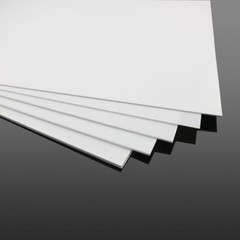 1-2pc White ABS Plastic Sheet Panel DIY Model Craft 1/1.5/2/3mm Thick Multi Size