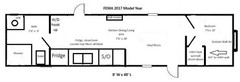 1BR/1BA 8×48 FURNISHED FEMA Mobile Home -Zone 3-HVAC-HCP Bath-South Carolina +
