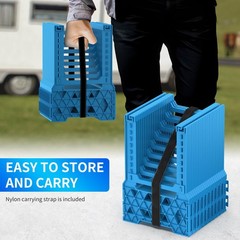 BEBOBLY RV Sewer Hose Support 10FT with Secure Rubber Band & Carry