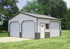 3 separate bay 54X46X16 Metal building (Message for a discounted price)
