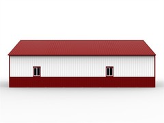 51x31FT Metal Barn Garage w/ Electric Roll-Up Door for Farm & Industrial Storage