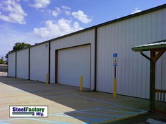 Steel Factory Mfg 100x100x20 Prefab Riding Arena Commercial Building MADE IN USA