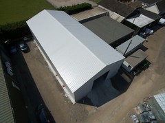 Steel Storage Building Industrial Portable Farm Building Insulated Warehouse