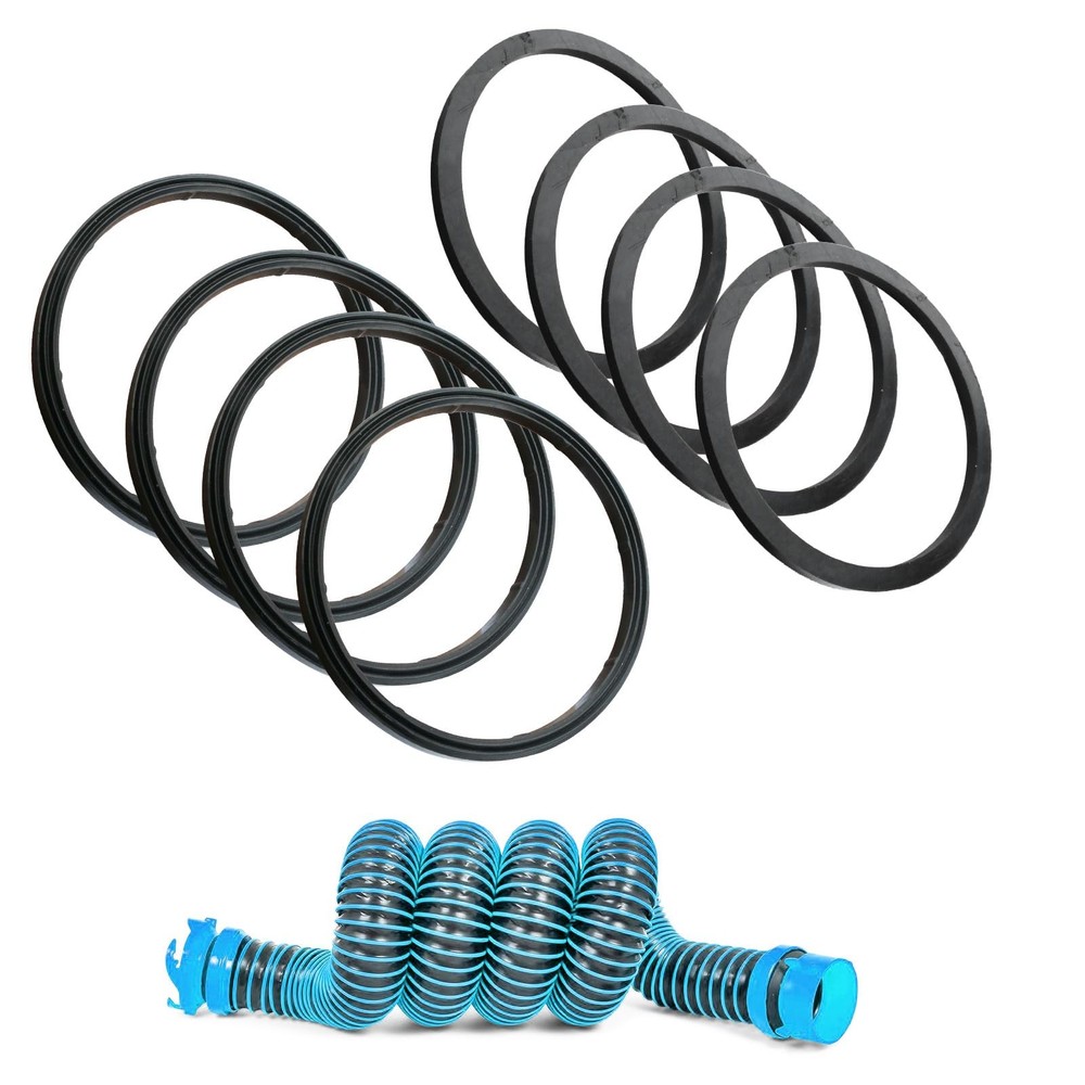 RV Sewer Hose Replacement Gasket 39843,Rubber Seal Fittings for…