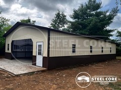 Steel Core Structures 40x60x12 commercial building (customizable)