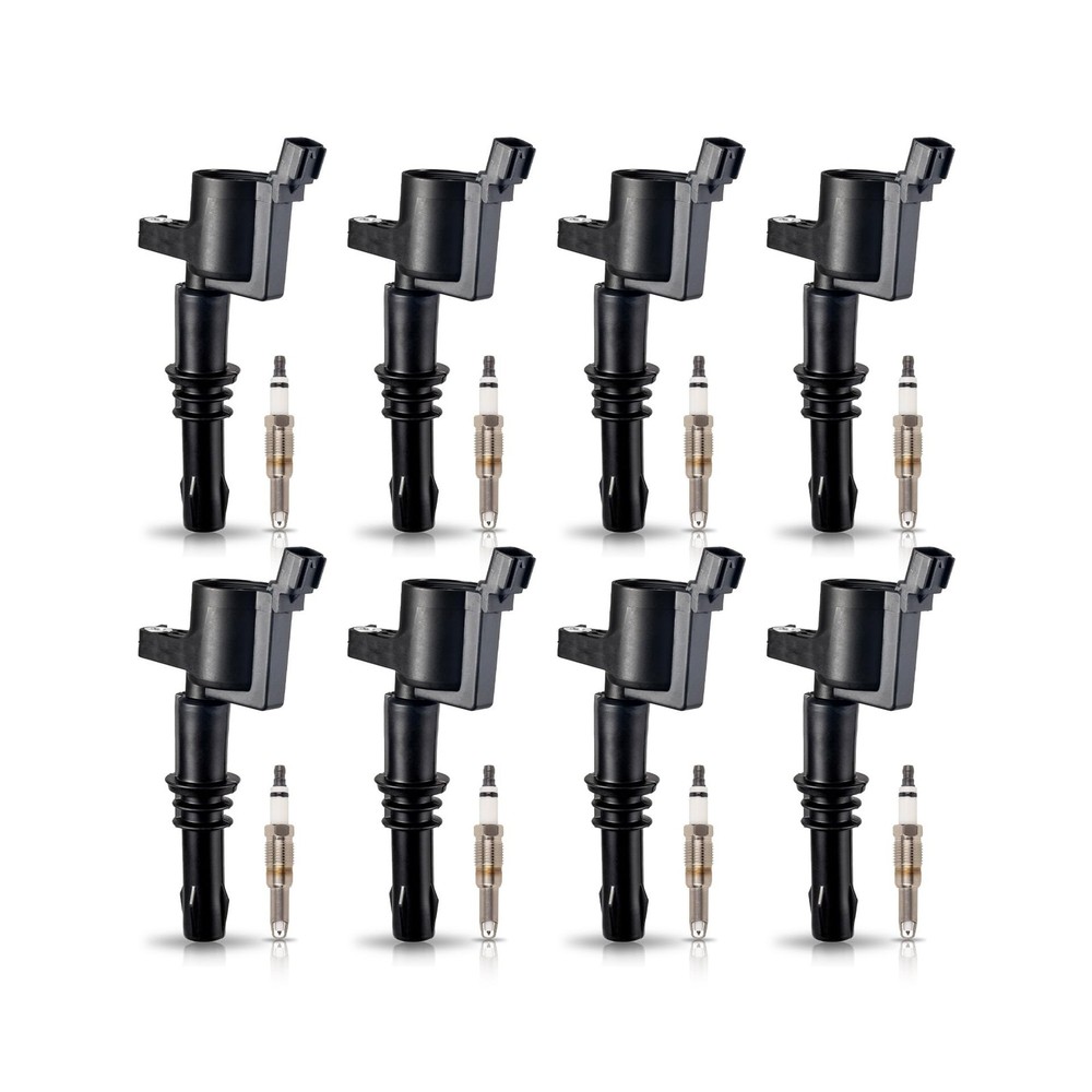 ENA 8 Ignition Coil Pack and Iridium Spark Plug Set 2005-2008 Compatible with…