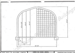 20x30x16 DuroSPAN Stee Straight Wall DIY Arch Building Open Ends Factory DiRECT
