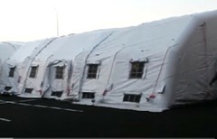 Emergency Rapid Deployment Shelter -Losberger USED Large Self-Inflatable (TMM)