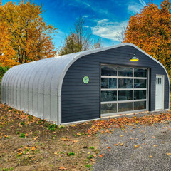 20x24x12 DuroSPAN DIY Steel Building Kit Open Ends Factory DiRECT FREE SHIPPING