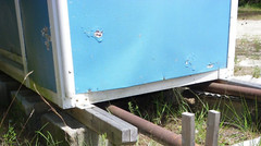 Heat+AC+Electric GUARD SHACK-Gas Station Hut-HUNTING CABIN PICK UP NJ Near PHILA