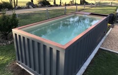 Shipping Container Swimming Pool 20ft. Catalog
