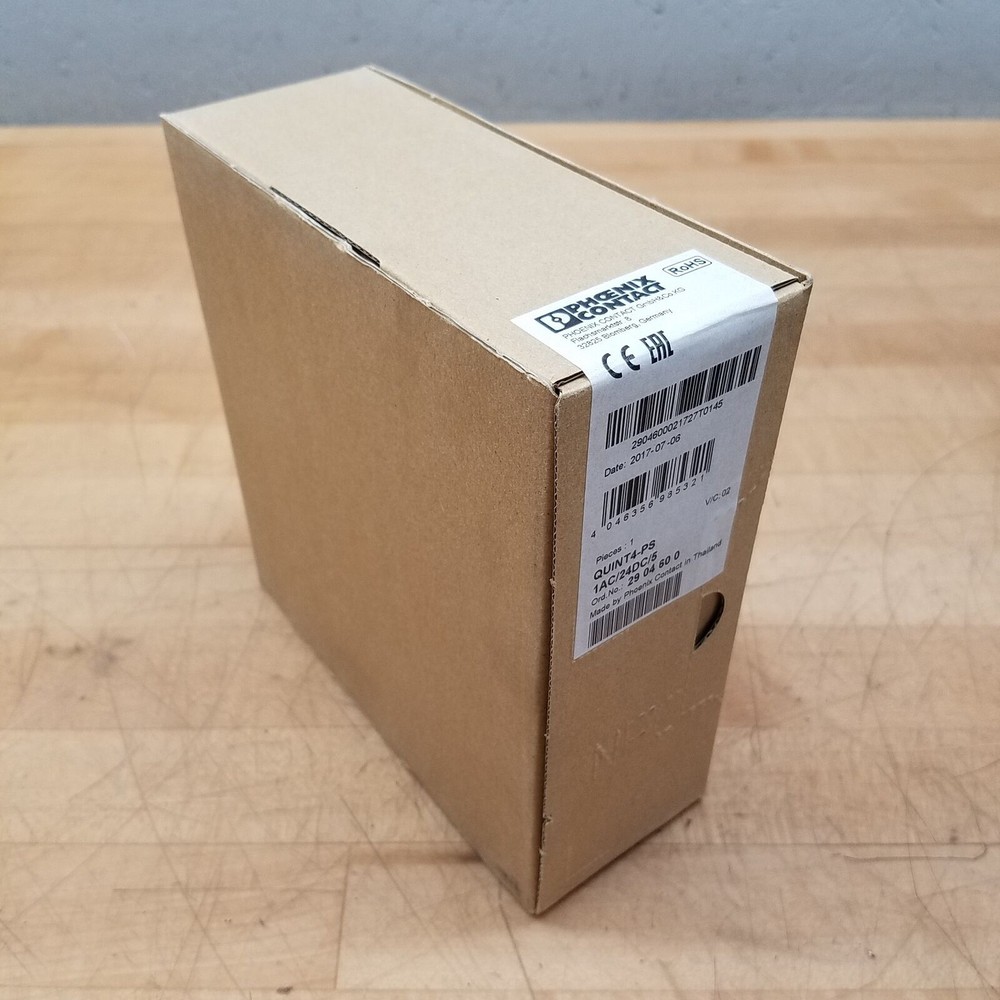Phoenix Conatct QUINT4-PS/1AC/24DC/5 Power Supply, 100-240VAC Input, 24V Output
