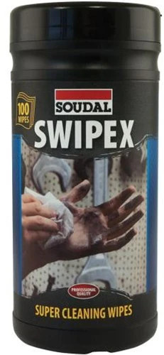 Soudal swipex | cleaning doekjes actie: 10% sea inhoud | 110 wi