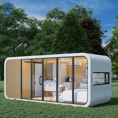 Apple Cabin Prefab Glamping Pod Modular Tiny Home Garden Guest Room Energy Savin