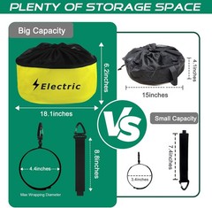 4 Pack RV Sewer Hose Storage,Waterproof Storage and Multicolor