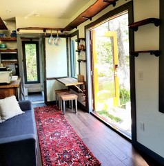 Turnkey Light-Filled Custom 8×20 Container Tiny Home – Giant Windows, Full Bath,