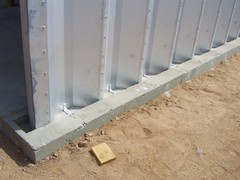 20x48x16 Engineered Steel Building Kit | DuroSPAN Clear-Span Arch Open DIY Ends