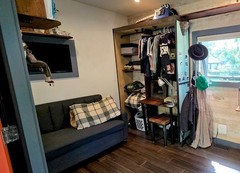 Turnkey Light-Filled Custom 8×20 Container Tiny Home – Giant Windows, Full Bath,
