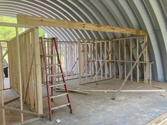 40x50x16 Engineered Steel DuroSPAN Clear-Span Arch Building Shipping Incl DiRECT