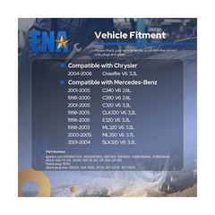 ENA Set of 6 Ignition Coil with 12 Iridium Spark Plug and Wire Set Compatible…