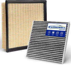 Cabin & Engine Air Filter Kit Fits 2024-2026 Tacoma L4 2.4L, 2025-2026 4Runne…