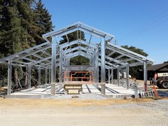 40×80 Steel Building DuroFORM Metal Shop with lean to’s