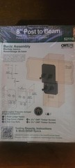 Lot of 6 (3 Packs of 2) – 8″ Post To Beam Coupler Connectors