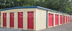 DUROSteel 30’x70’x8.5′ Metal Mini Self Storage Building &18 Rental Units DiRECT