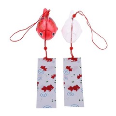 Wind Chime Chimes Japanese Glass s Style Goldfish Garden Hanging Decor