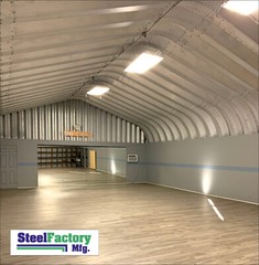 Steel Factory Mfg 25x30x16 Residential P-Series Garage RV Building Workshop Kit