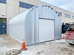 16x20x12 Engineered Steel Building Kit | DuroSPAN Clear-Span Arch System w/ Ends