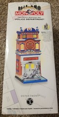 Department 56 Citylights Monopoly Two-Twenty Kentucky Ave. Police Department