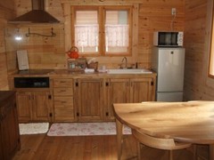 SPICE 2 Bedroom Solid wood House with Kitchen and Bathroom With Loft