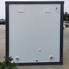 Bastone 2-Stall Portable Restroom w/ Sink for Construction Sites & Outdoor Event