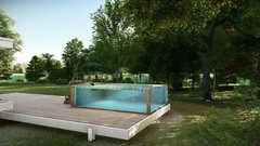 Swimming/Aquarium Pool, All sizes and shapes. Safe Room Designs Catalog
