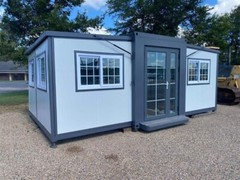 13X20ft Mobile Expandable Prefab House Prefabricated Tiny Home w/Bathroom Shower