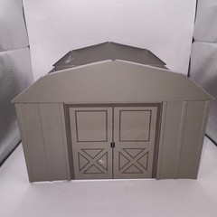 Miniature Metal Storage Building Sales Display Model Barn Shed Promotional Sampl