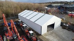 Steel Storage Building Industrial Portable Farm Building Insulated Warehouse