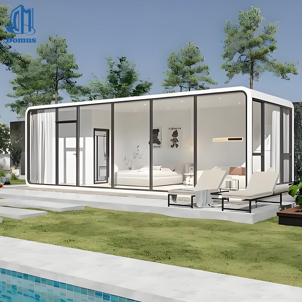 Modular Apple Cabin Tiny House Prefab Pod Glamping Vacation Home Garden Studio