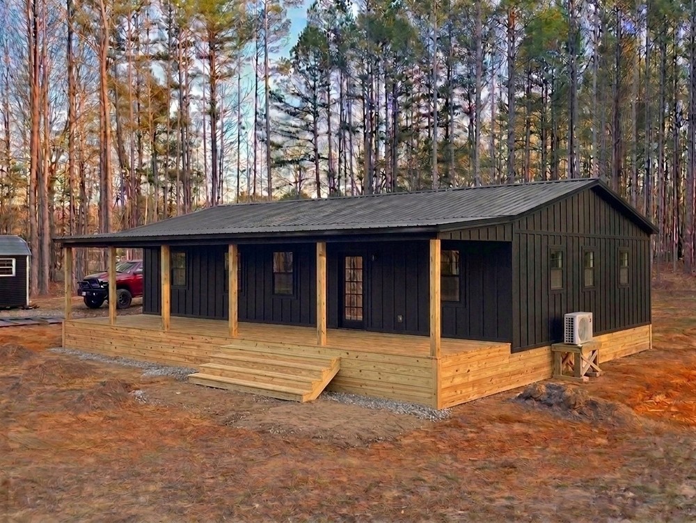 HOUSE KIT 30X36 With Foundation & Interior Framing 3bed 2bath