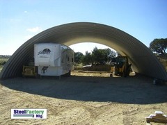 Steel Manufactured 41x49x16 Quonset Barn Farm Building Kit Factory Direct