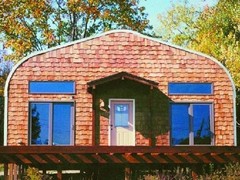 25x20x13 Engineered Steel Building Kit | DuroSPAN Clear-Span Arch with End Walls