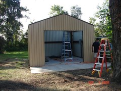 40x50x16 Pre-Engineered Steel Building Kit | DuroBEAM I-Beam Commercial