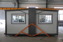 15x20x8FT Foldable Mobile Prefab House 268 ft² Prebuilt Home Matel + Aluminum